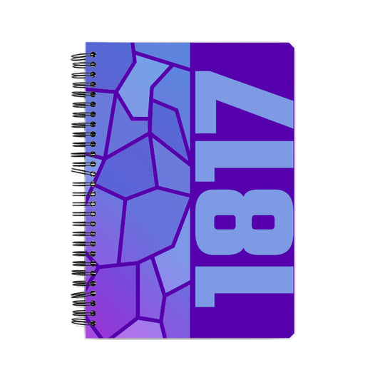 1817 Year Notebook (Purple)