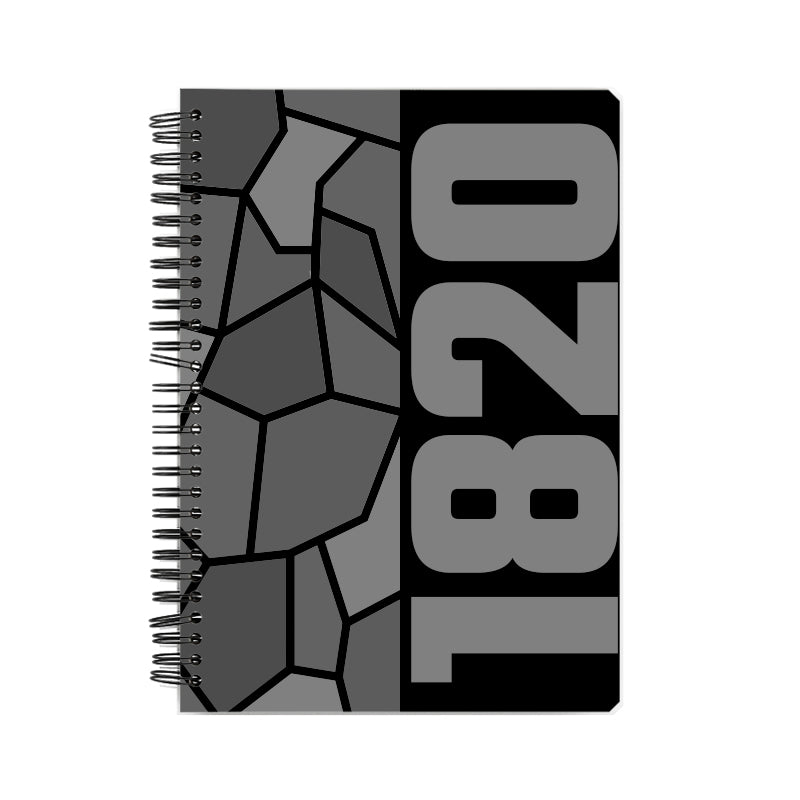 1820 Year Notebook (Black)