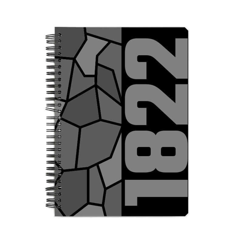 1822 Year Notebook (Black)