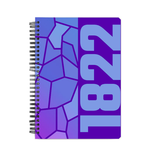 1822 Year Notebook (Purple)