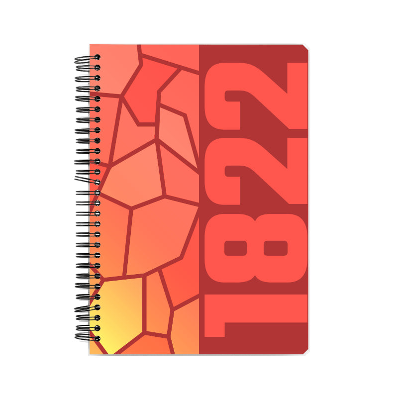 1822 Year Notebook (Red)