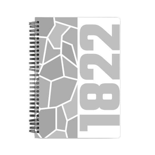 1822 Year Notebook (White)