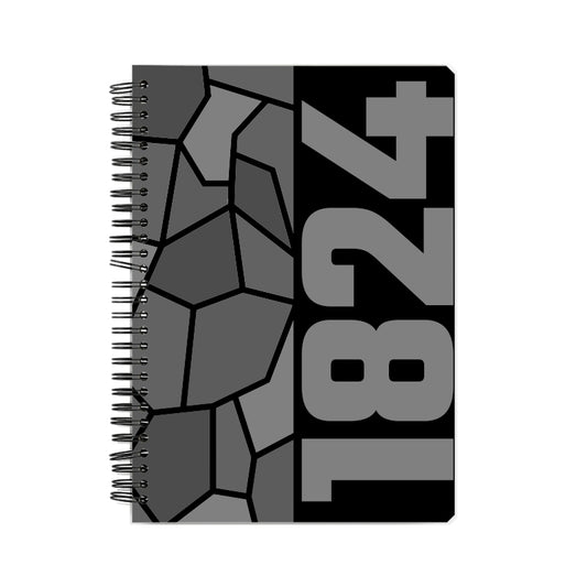 1824 Year Notebook (Black)