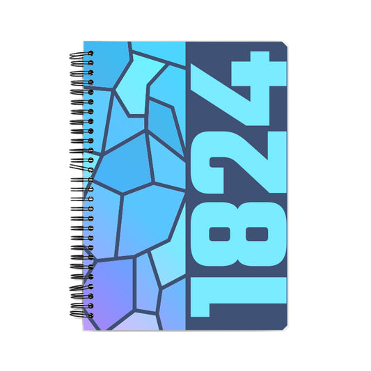 1824 Year Notebook (Navy Blue)