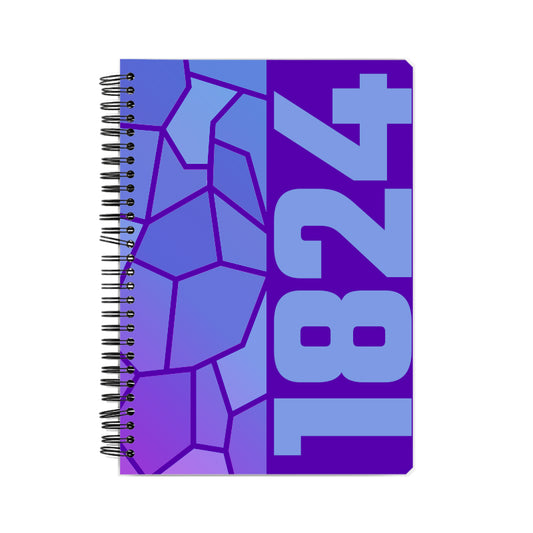 1824 Year Notebook (Purple)