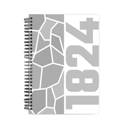 1824 Year Notebook (White)