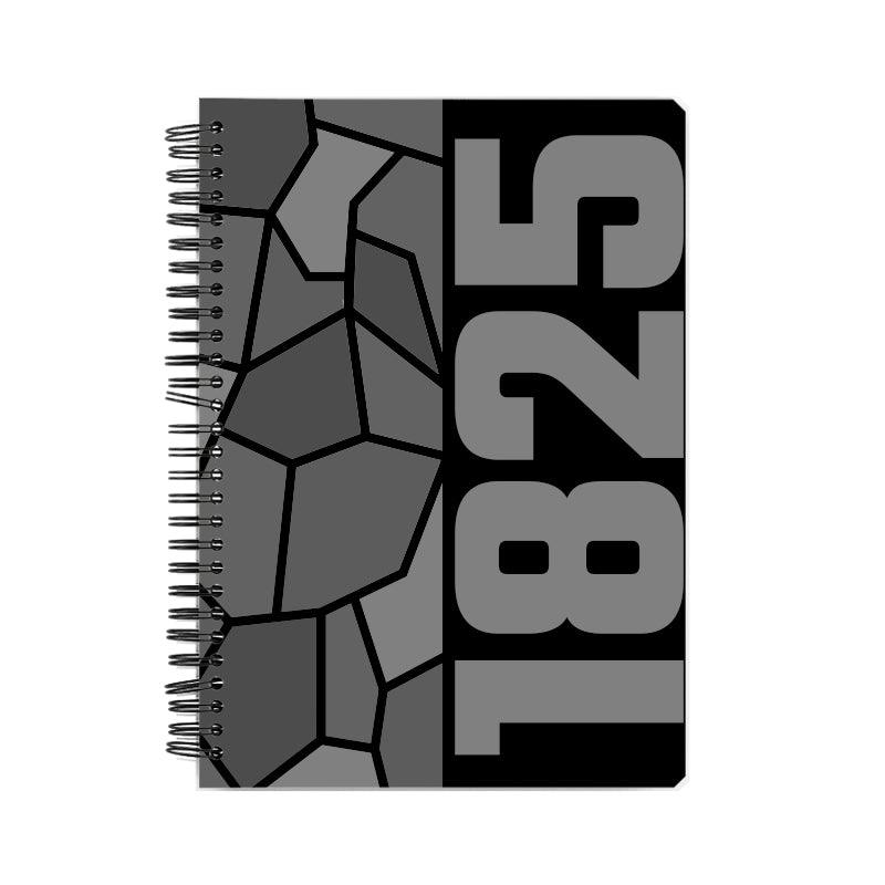 1825 Year Notebook (Black)