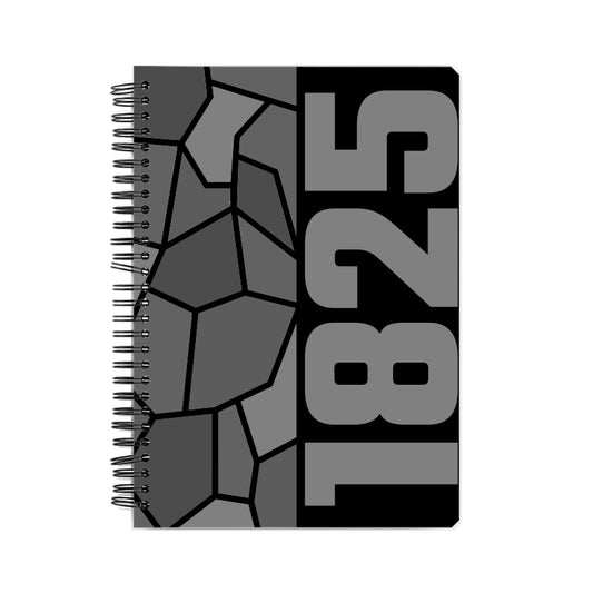 1825 Year Notebook (Black)