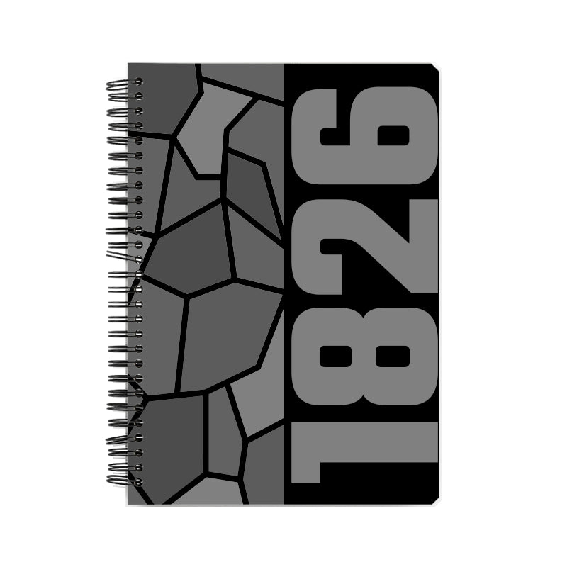 1826 Year Notebook (Black)