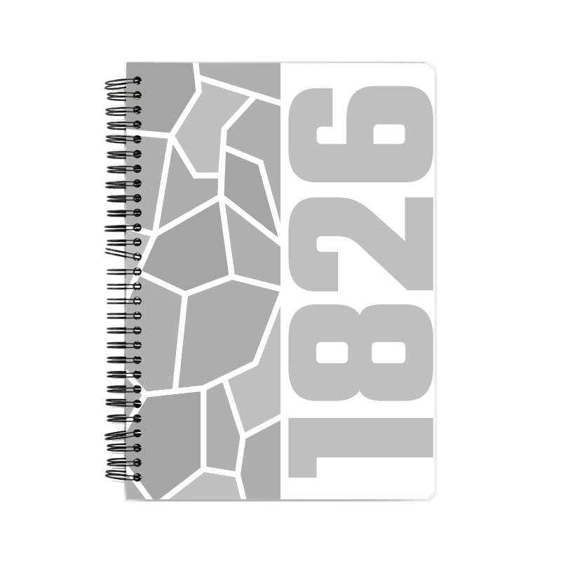 1826 Year Notebook (White)