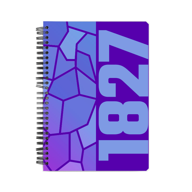 1827 Year Notebook (Purple)