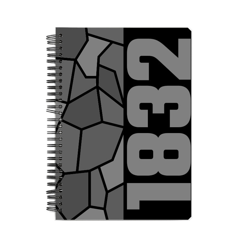 1832 Year Notebook (Black)