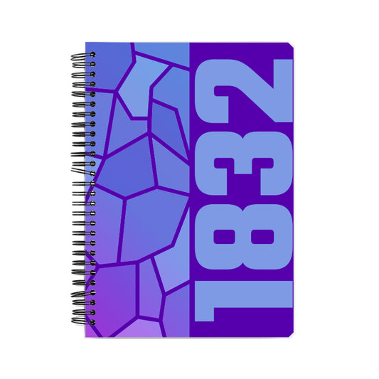 1832 Year Notebook (Purple)