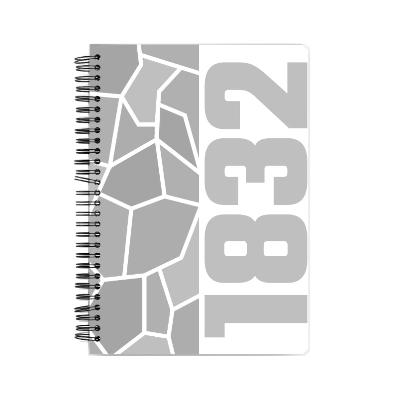 1832 Year Notebook (White)