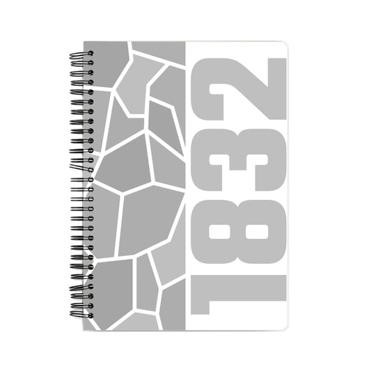 1832 Year Notebook (White)