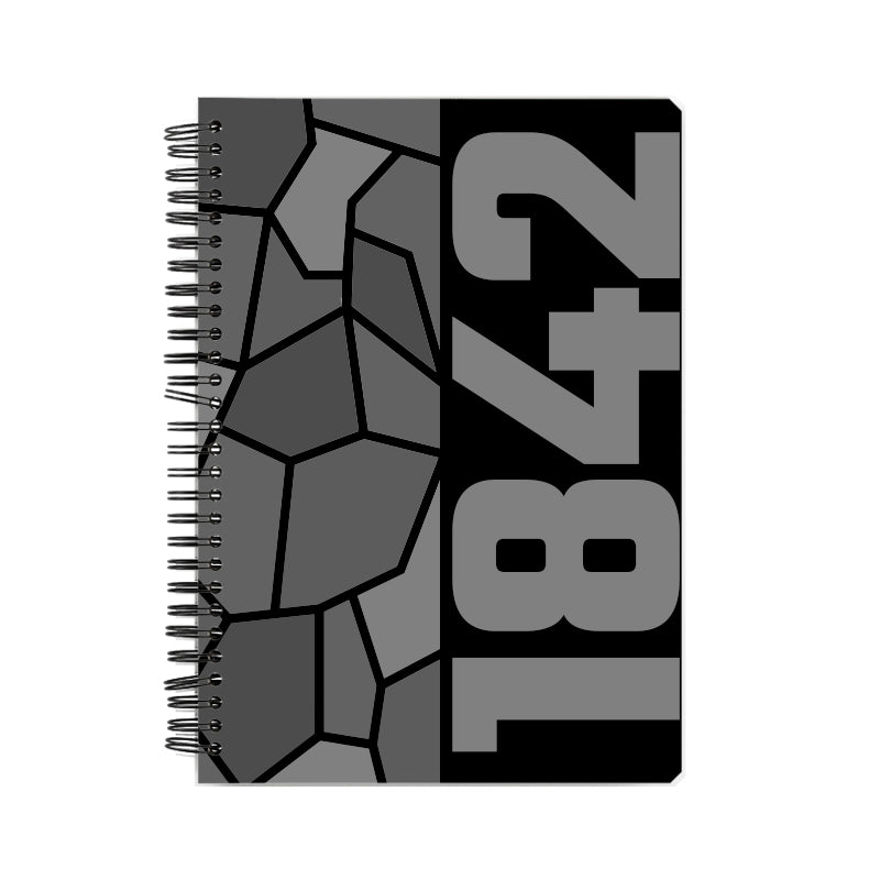 1842 Year Notebook (Black)