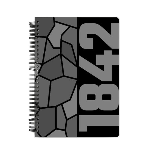 1842 Year Notebook (Black)