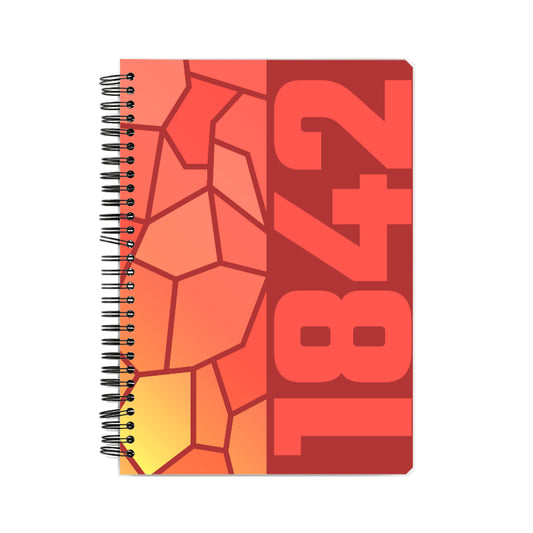 1842 Year Notebook (Red)