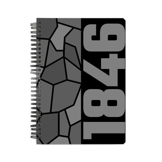 1846 Year Notebook (Black)