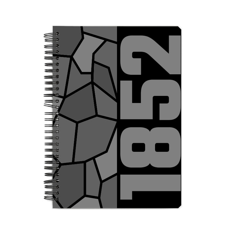 1852 Year Notebook (Black)