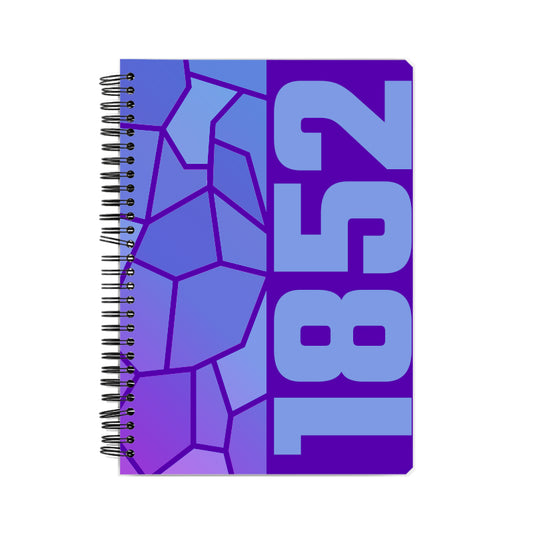 1852 Year Notebook (Purple)