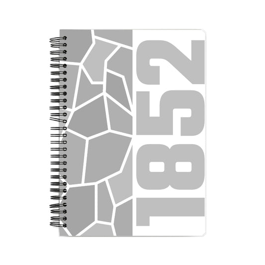 1852 Year Notebook (White)