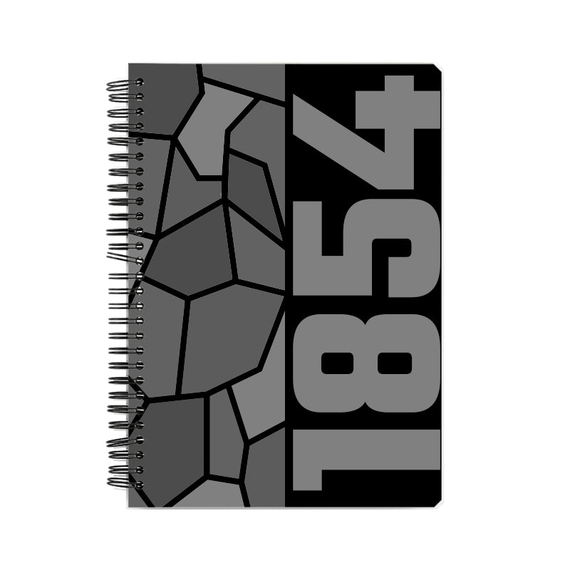 1854 Year Notebook (Black)