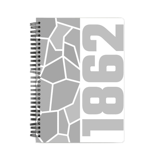 1862 Year Notebook (White)