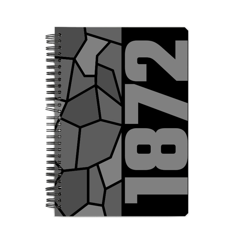 1872 Year Notebook (Black)