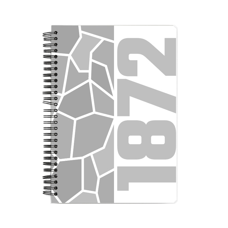 1872 Year Notebook (White)