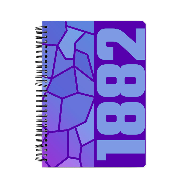 1882 Year Notebook (Purple)