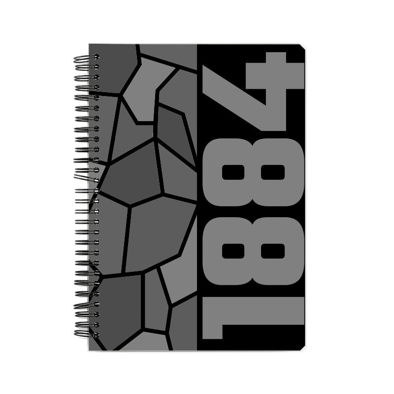 1884 Year Notebook (Black)