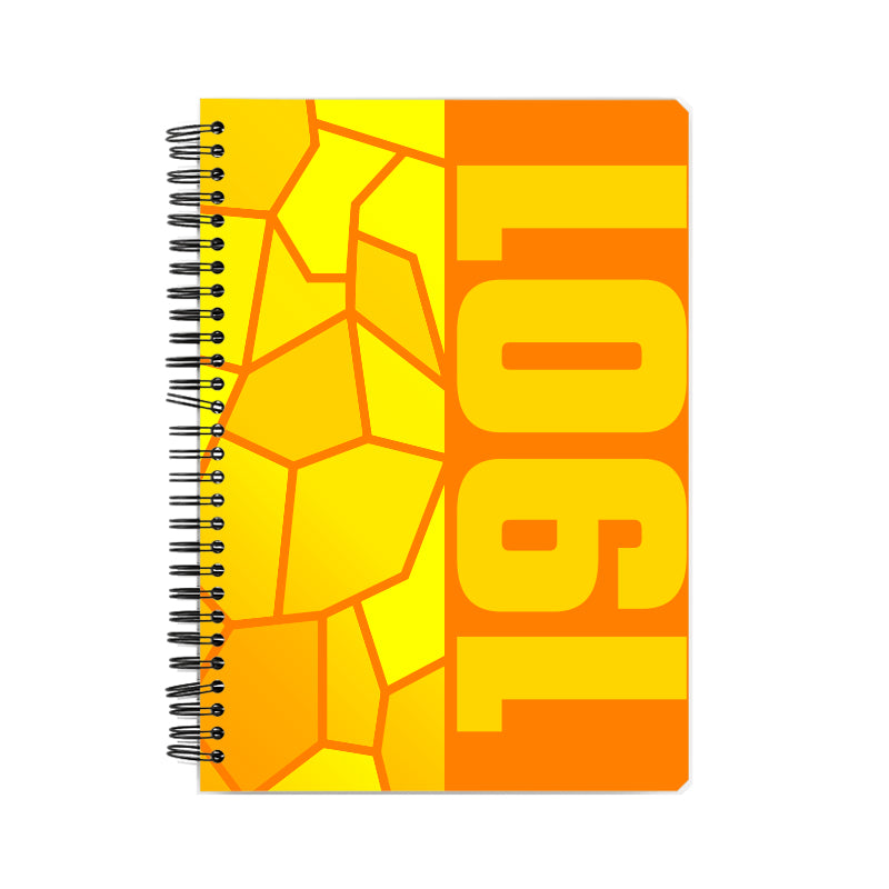 1901 Year Notebook (Orange)