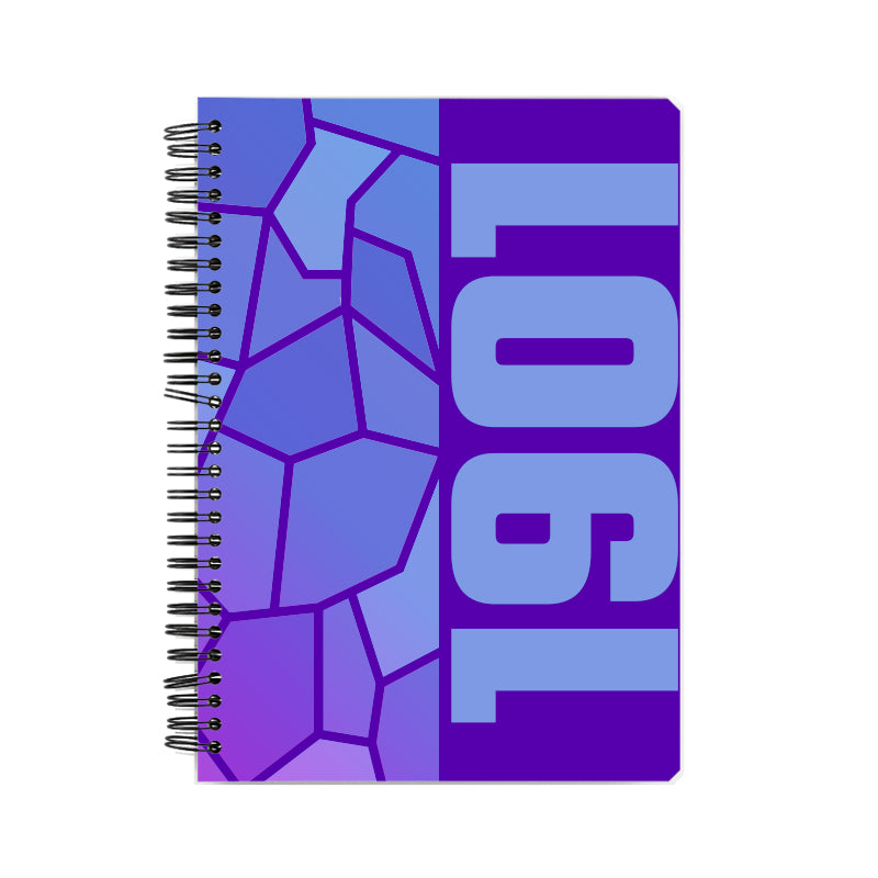 1901 Year Notebook (Purple)