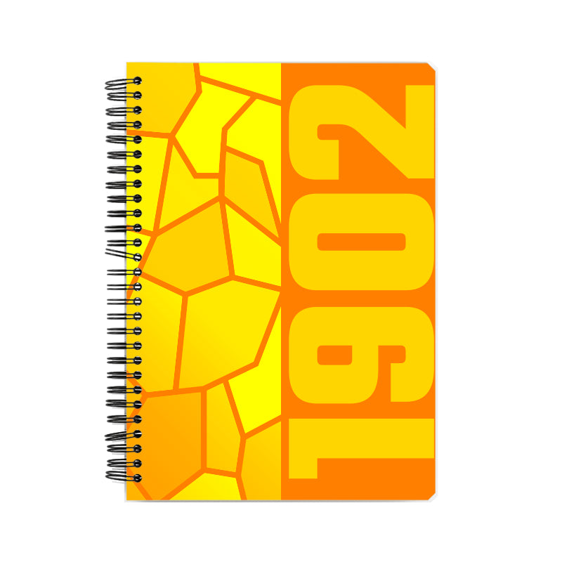 1902 Year Notebook (Orange)