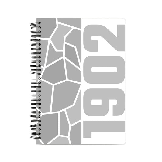 1902 Year Notebook (White)