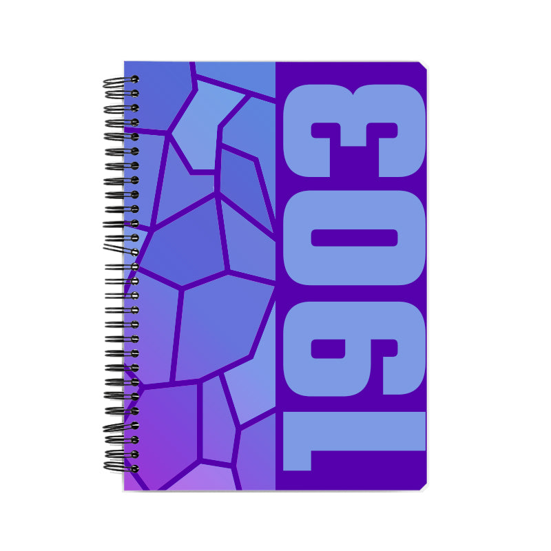 1903 Year Notebook (Purple)