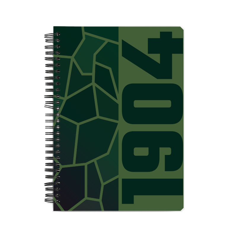 1904 Year Notebook (Olive Green)