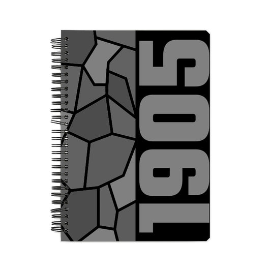 1905 Year Notebook (Black)