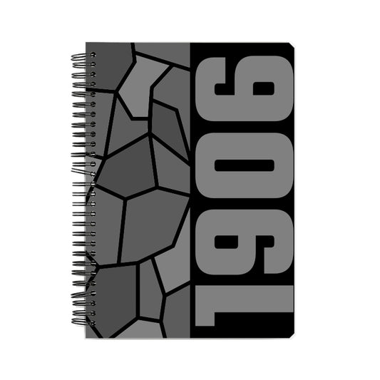 1906 Year Notebook (Black)