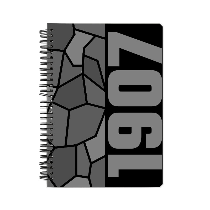 1907 Year Notebook (Black)