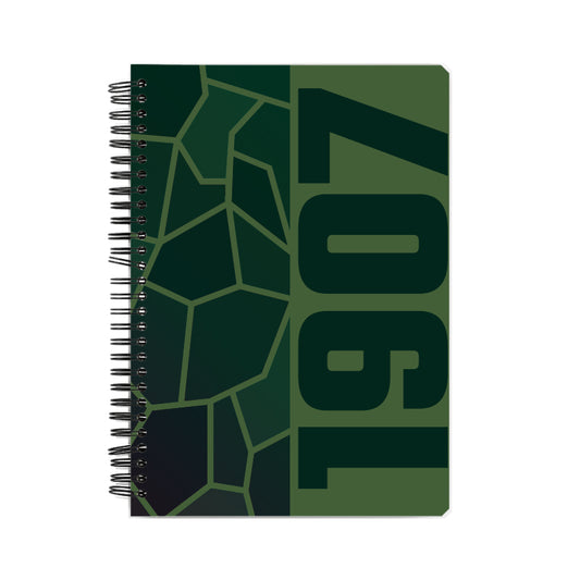 1907 Year Notebook (Olive Green)