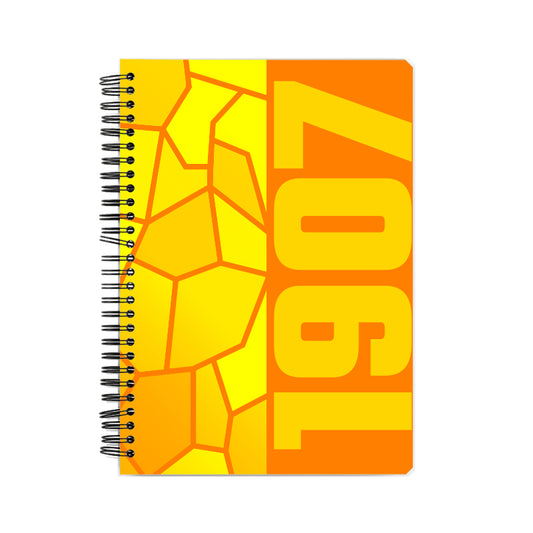 1907 Year Notebook (Orange)