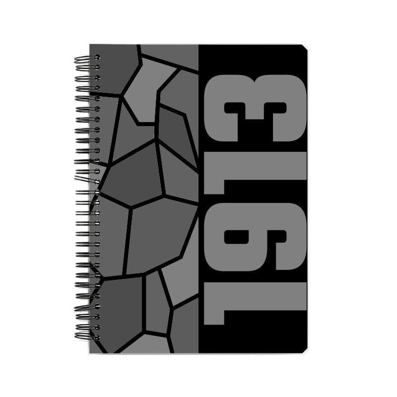 1913 Year Notebook (Black)