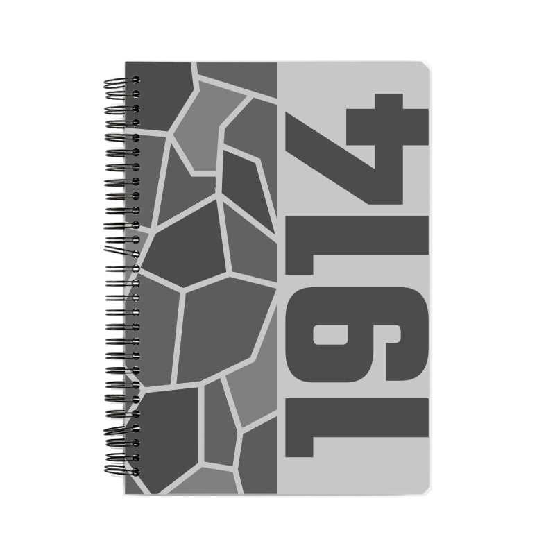 1914 Year Notebook (Melange Grey)