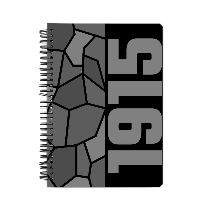 1915 Year Notebook (Black)