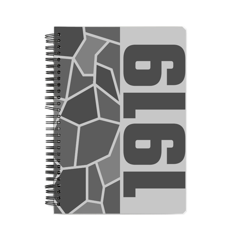 1919 Year Notebook (Melange Grey)
