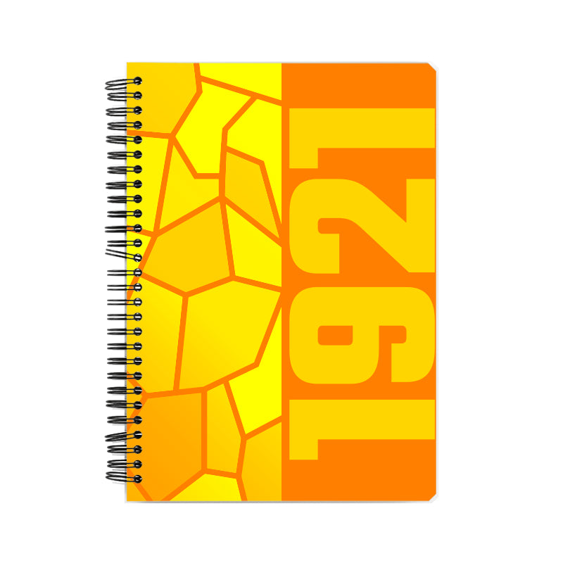 1921 Year Notebook (Orange)