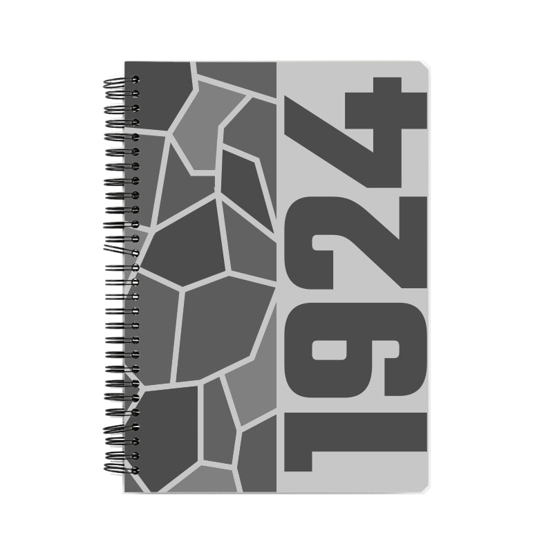 1924 Year Notebook (Melange Grey)