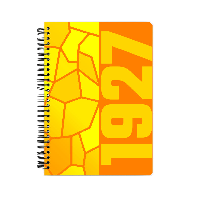 1927 Year Notebook (Orange)